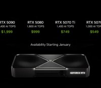 Les RTX 50 de Nvidia : des prix plus bas que prévu… sur le papier