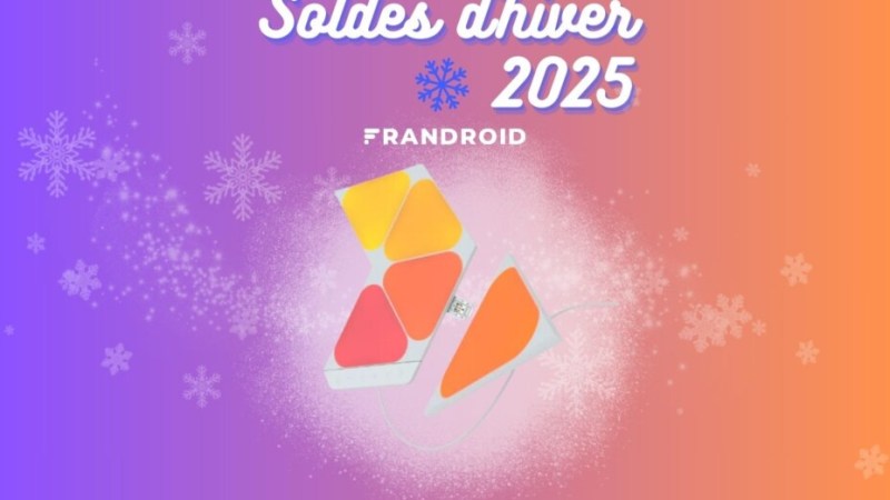 Le kit des panneaux lumineux Nanoleaf Shapes Mini Triangles devient super accessible pendant les soldes : 30 € seulement