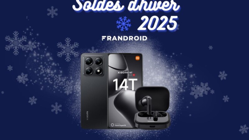 Ce pack smartphone Xiaomi 14T + écouteurs sans fil Redmi Buds 5 fait partie des bons deals des soldes
