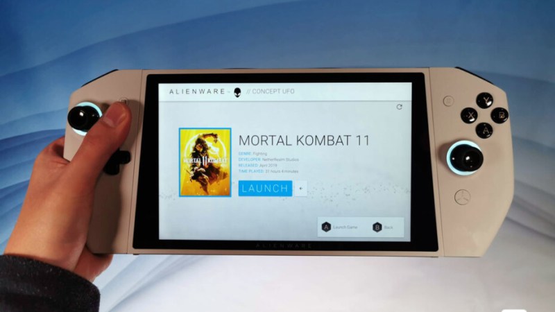 Où est l’Alienware UFO Concept, la console portable oubliée de Dell ?