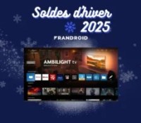 Philips Ambilight TV 55PUS8209 // Source : Frandroid