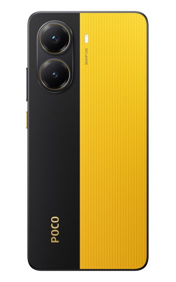 POCO X7 Pro-Yellow-Back