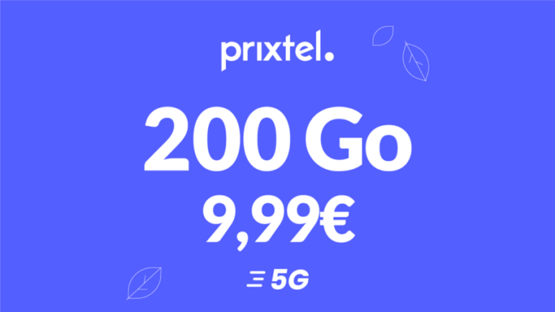 Forfait Prixtel 5G « Le grand » à moins de 10 euros : voilà la belle surprise de 2025