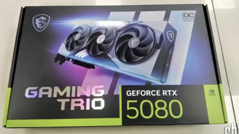 Ces images ne laissent plus de place au malentendu : la RTX 5080 sera (très) bientôt dans nos PC