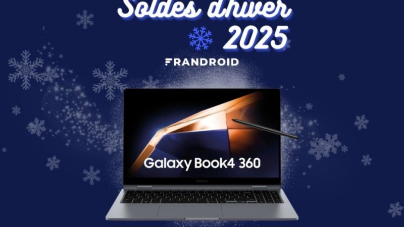 Samsung Galaxy Book 4 360 : ce laptop polyvalent et endurant est à – 30 % pendant les soldes Samsung Galaxy Book 4 360 : ce laptop polyvalent et endurant est à – 30 % pendant les soldes