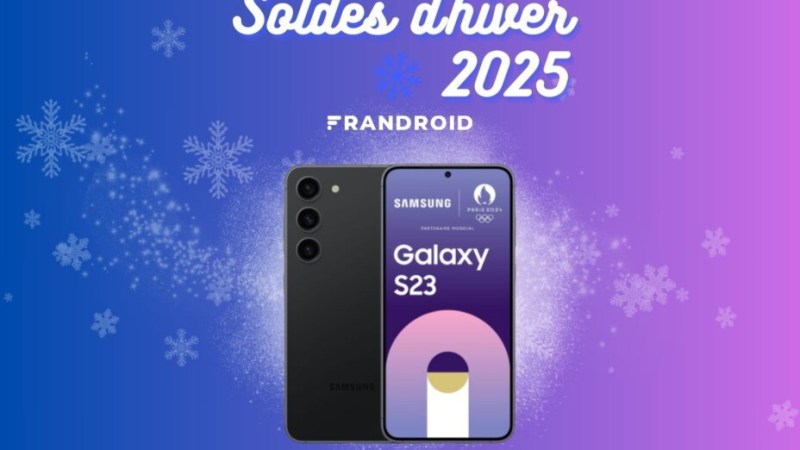 Samsung Galaxy S23 : ce smartphone lancé à 959 € ne coûte plus que 399 € pour les soldes d’hiver 2025