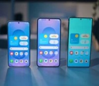 De gauche à droite : les Samsung Galaxy S25, S25+ et S25 Ultra.