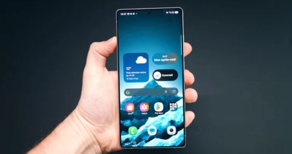 L'écran du Samsung Galaxy S25 Ultra