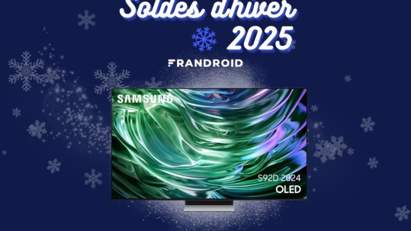 Grâce aux soldes d’hiver 2025, vous pouvez changer de TV sans trop dépenser avec cette offre de -400 € sur le Samsung S92D OLED de 55″
