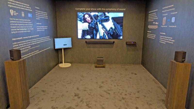 Un nouveau design pour la barre de son Samsung HW-Q995F et un gyroscope pour la HW-QS710F