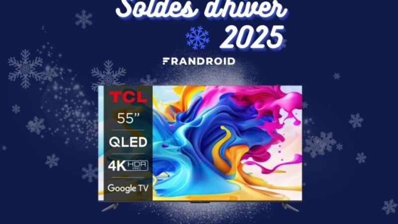 Oui, ce TV 4K QLED de 55 pouces coûte vraiment moins de 400 € pendant ces soldes d’hiver