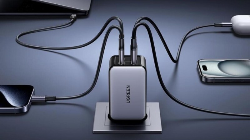 Moins de 30 € pour ce chargeur filaire 4 ports, dont 3 USB-C, pour une puissance max de 65 W : voilà une belle façon de commencer 2025