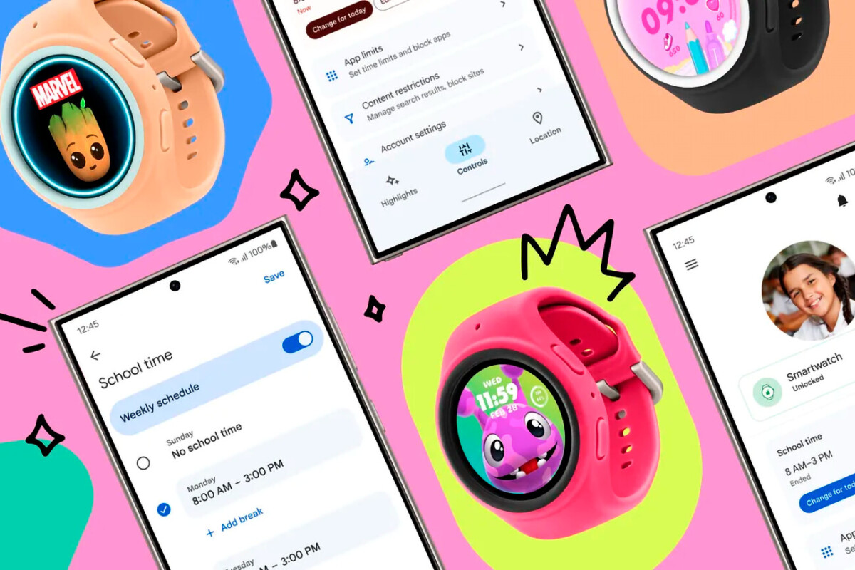 Le programme Galaxy Watch for Kids