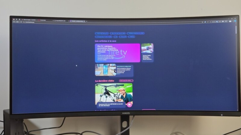 Déjà abordable, l’écran PC gamer Xiaomi G34WQI (34″, 180 Hz) est encore en promotion sur le site officiel