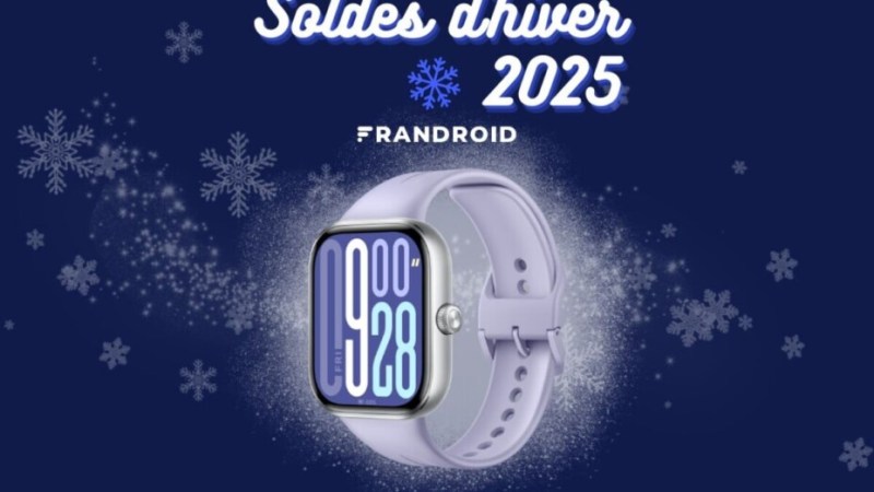 Redmi Watch 5 : la nouvelle montre connectée Xiaomi avec un maxi écran chute déjà sous les 100 € pendant les soldes