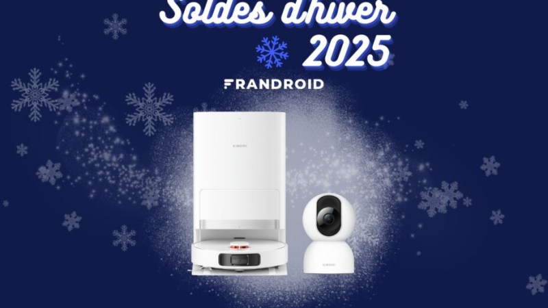 Xiaomi brade un pack atypique pour les Soldes : aspirateur robot laveur + caméra de surveillance à -89 €