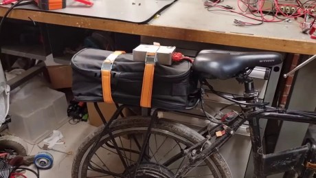 Batterie vélo électrique puffs montage 6