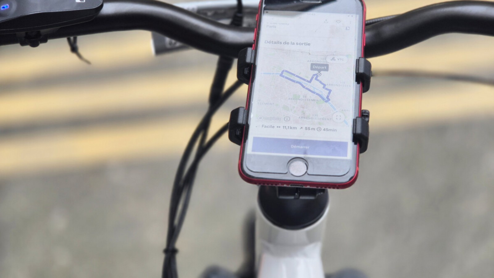 Support smartphone pour vélo Swipe Stem – sécurité et praticité | CELLY