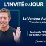 Youtubeur automobile avec plus de 800 000 abonnés : Le Vendeur Automobiles est le prochain invité de notre émission Survoltés