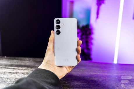 Samsung Galaxy S25 // Source : Chloé Pertuis - Frandroid