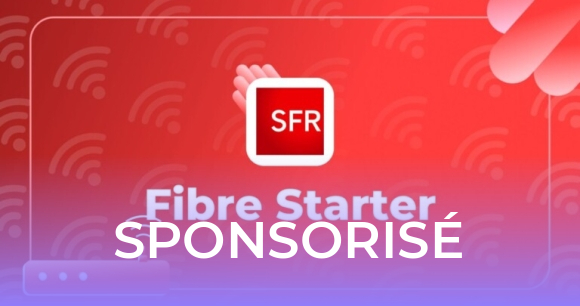 Avec son offre Fibre Starter, SFR vous permet d’économiser 49 € dès le premier mois