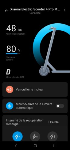 Xiaomi Electric Scooter 4 Pro Max application 1