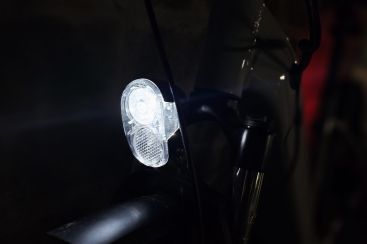 Decathlon Rockrider E-ACTV 100 test éclairage avant