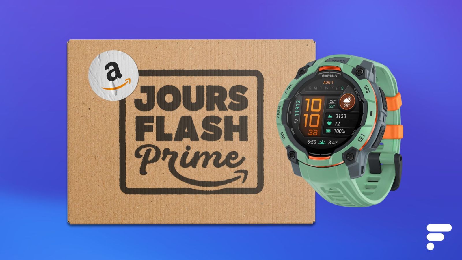 Garmin Instinct 3 AmoledÂ : cette montre outdoor lancÃ©e en 2025 est Ã  -30 % pour le Prime...