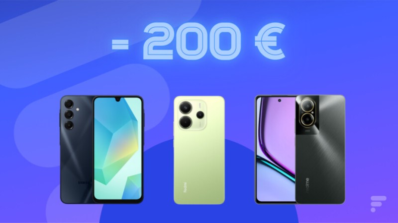 Quels sont les meilleurs smartphones pas chers (à moins de 200 euros) en 2025 ?
