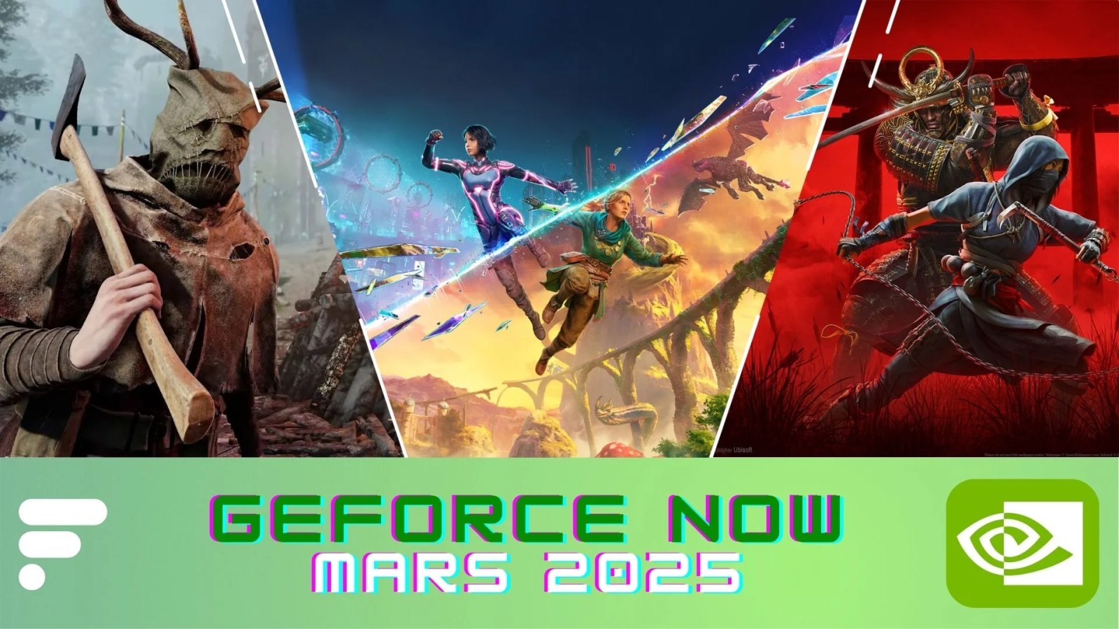 GeForce Now : Jeux de mars (Assassin