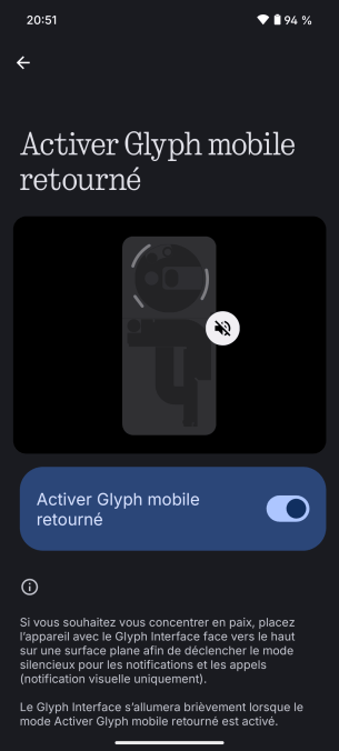 Nothing Phone (3a) - Glyph 3