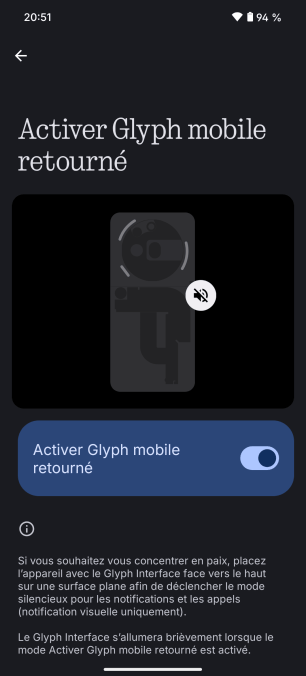 Nothing Phone (3a) - Glyph 3