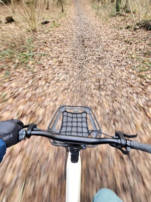 Orbea Kemen 2025 conduite forêt