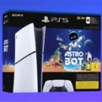 Pack Console Sony PS5 édition digitale modèle Slim + jeu Astro Bot // Source : Frandroid