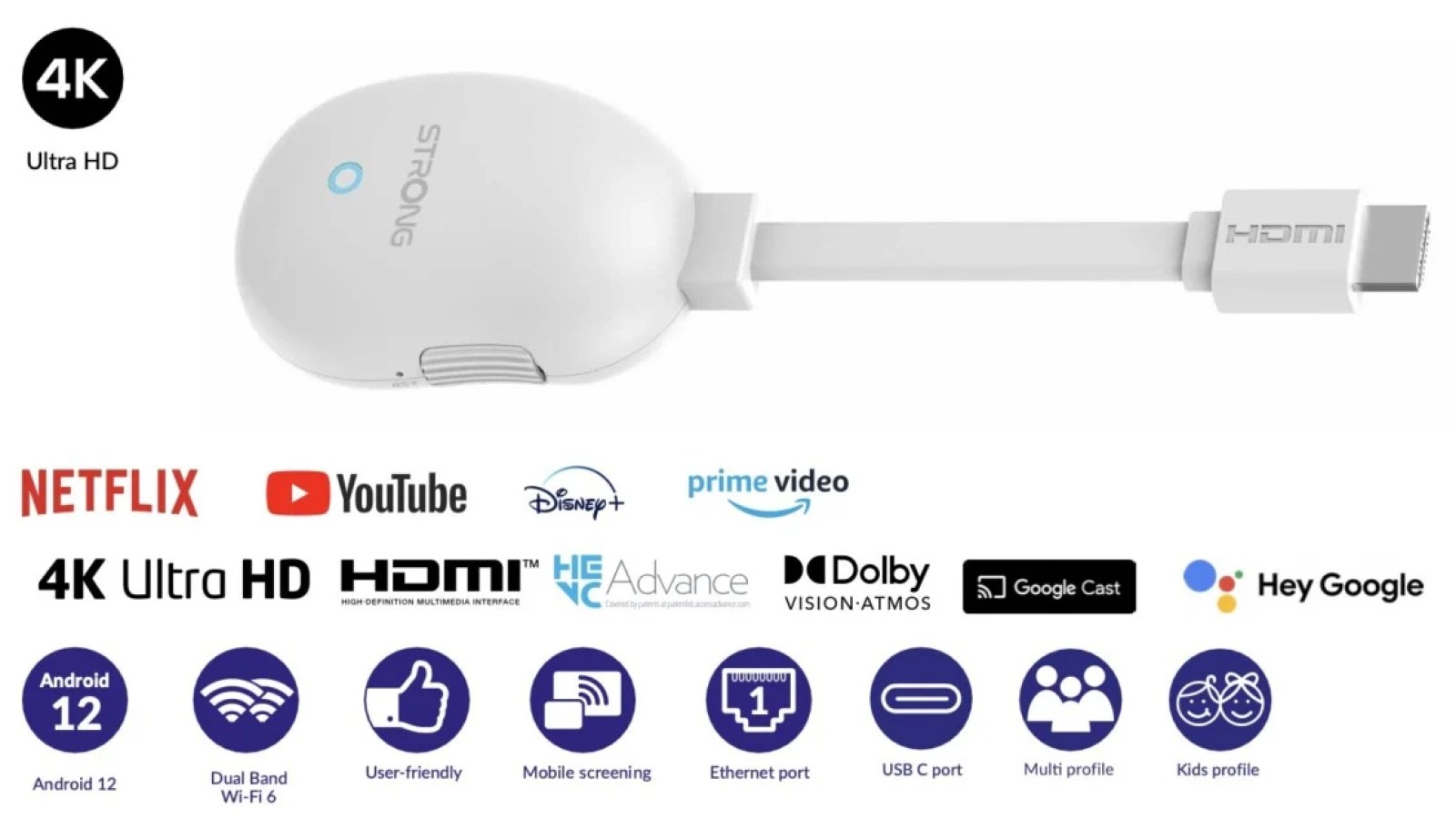 Strong's Leap-Neve: مفتاح HDMI لإلغاء قفل Google TV على أي شاشة