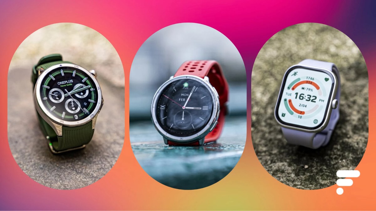 Top 3 montres connectées mars 2025