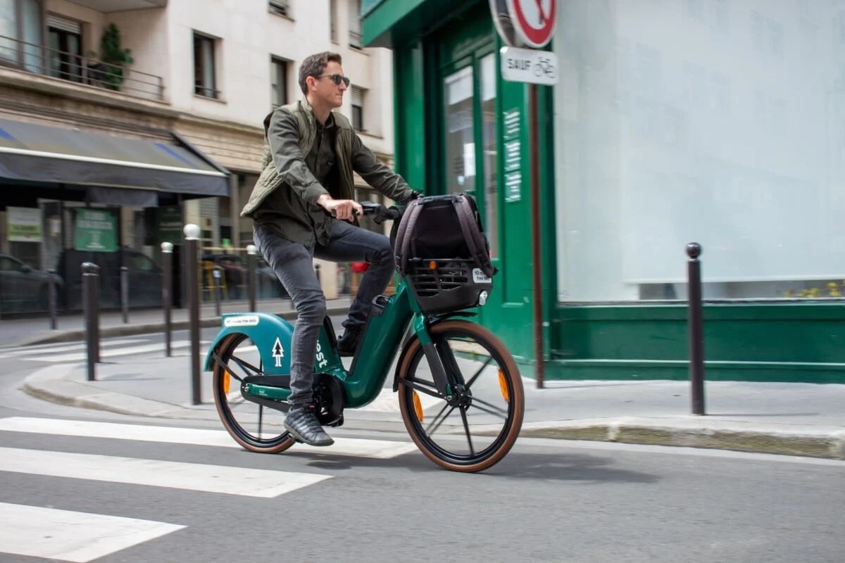 Vélo électrique libre-service Forest Paris