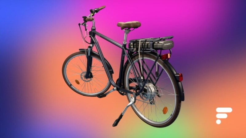 Decathlon remet en promotion son Elops 900, un vélo électrique urbain complet avec 200 € de moins