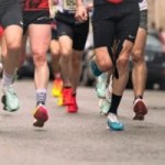Des marathoniens lors du marathon de Paris 2025 // Source : Geoffroy Husson