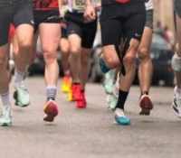 Des marathoniens lors du marathon de Paris 2025 // Source : Geoffroy Husson