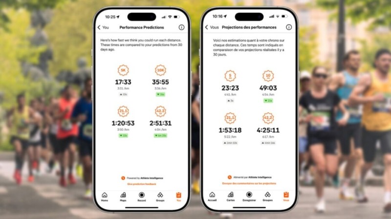 Ce réseau social sportif peut désormais deviner votre prochain record en course à pied Ce réseau social sportif peut désormais deviner votre prochain record en course à pied