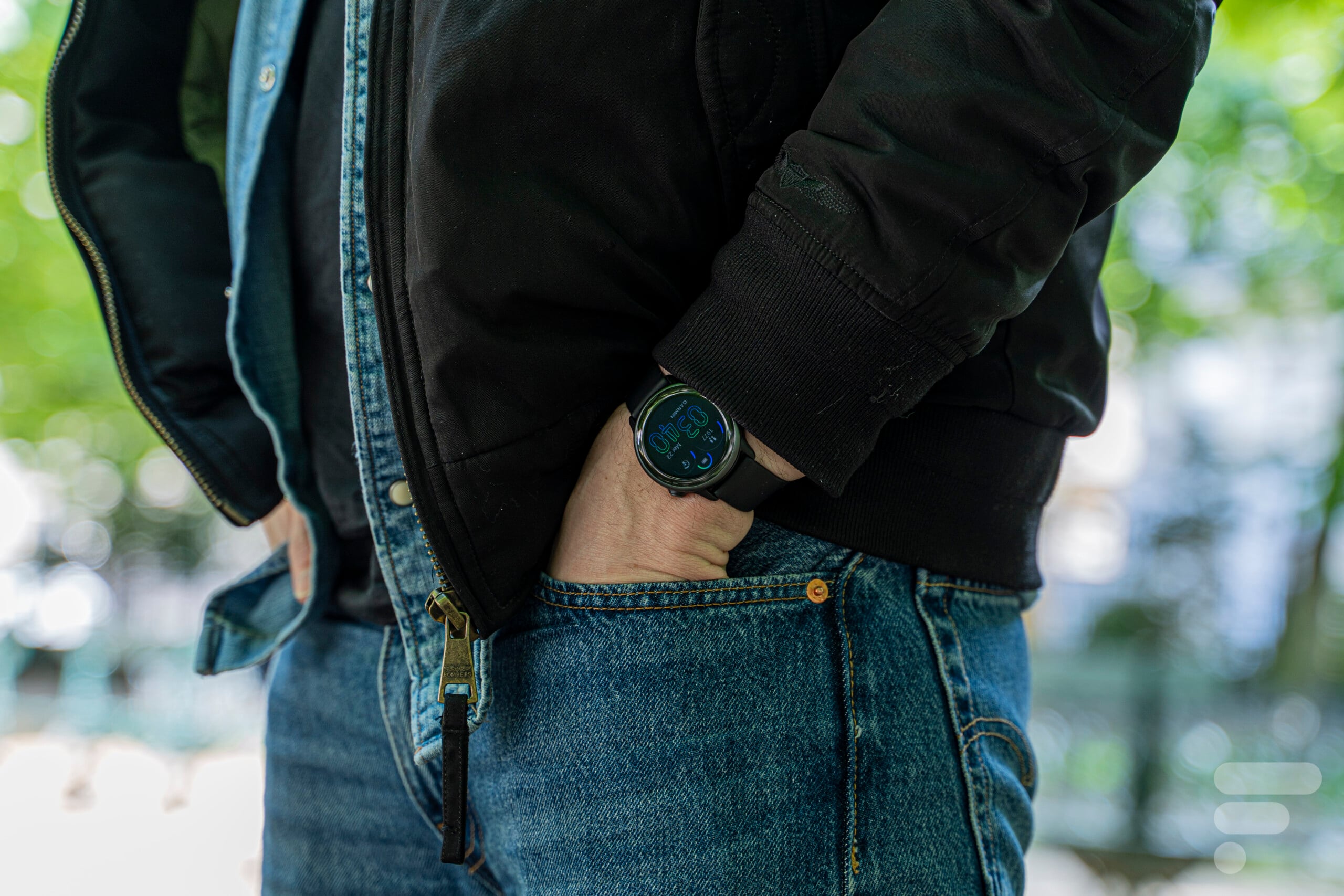 L'affichage always-on de la Garmin Vivoactive 6