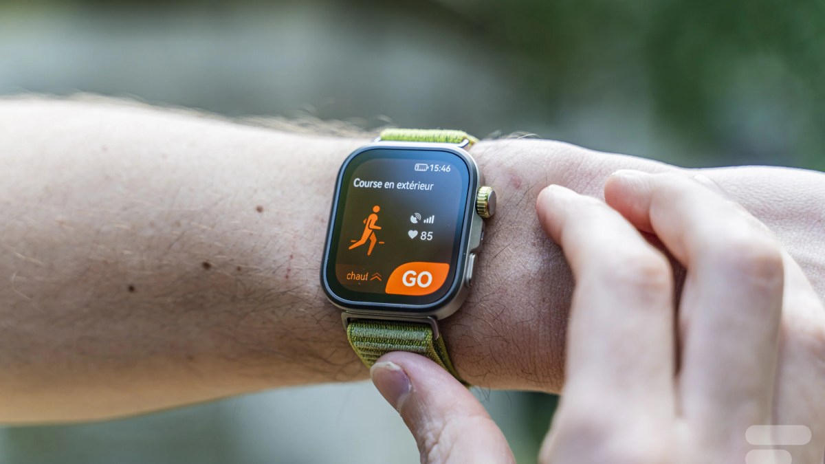 La Huawei Watch Fit 4 Pro intègre un suivi GPS