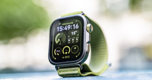 La Huawei Watch Fit 4 Pro // Source : Chloé Pertuis - Frandroid