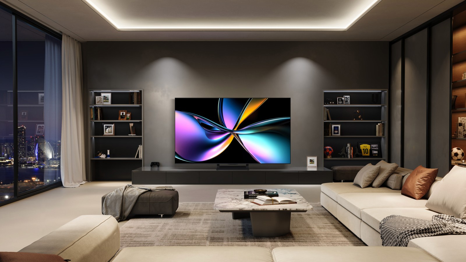 Ce tÃ©lÃ©viseur Hisense 4K Mini LED de 55â€³ sâ€™offre une baisse de 400 â‚¬ pour...
