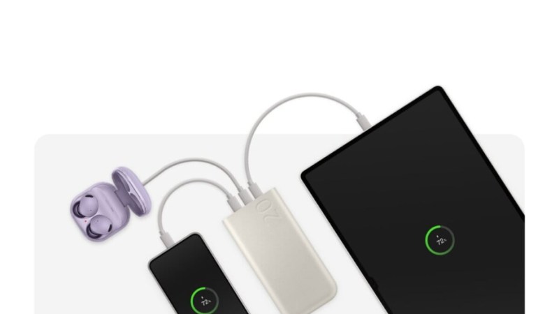 Seulement 13 €, c’est le prix de cette batterie externe Samsung 20 000 mAh avec charge rapide 45 W