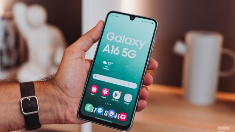 À moins de 200 €, l’honorable Samsung Galaxy A16 5G est bien plus recommandable