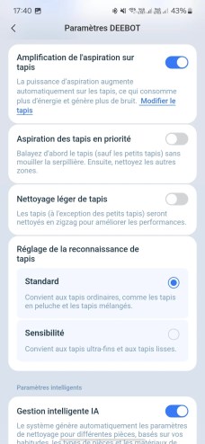 Screenshot Ecovacs Deebot X8 Pro Omni 3