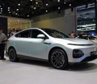 Xpeng G6 au salon de Shanghai // Source : Ulrich Rozier pour Frandroid