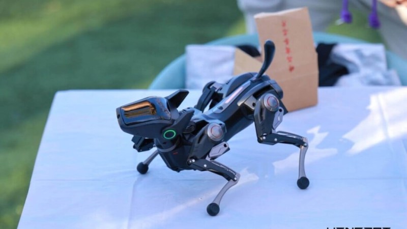 J’ai rencontré ce mini chien robot chinois : il est plus utile qu’il n’y paraît